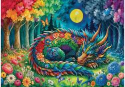 Delfy DE-25025 - Moonlit dragon dreams - 1000 db-os puzzle (DE-25025)