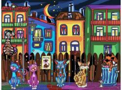 JaCaRou JP-CS100005 - Cats night out - 1000 db-os puzzle (JP-CS100005)