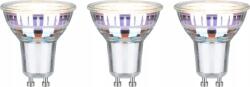 Paulmann 29193 LED EEK A (A - G) GU10 Reflektor 2.5 W Melegfehér (Ø x Ma) 50 mm x 54 mm 3 db (PL29193) (PL29193)
