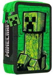 CYP Ученически несесер с пособия CYP Brands - Minecraft, Creeper The King, с 2 ципа (MC00054)