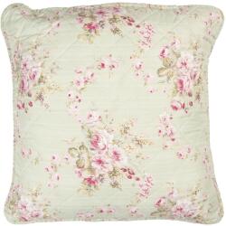 Clayre & Eef Párnahuzat Rosine, Clayre & Eef, Poliészter, Rózsa mintás, 50 x 50 cm, Többszínű (ZV-871745976__11__)