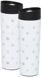 Ambition Art Deco Stars termoszbögre 340 ml kis hópelyhek (66701)