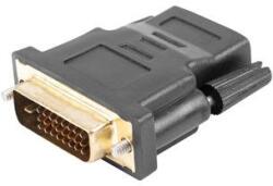 Lanberg HDMI anya --> DVI-D apa dual adapter (AD-0010-BK) (AD-0010-BK) (AD-0010-BK)