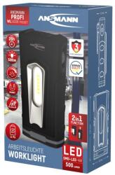 ANSMANN 990-00123 Worklight Pocket LED Munkalámpa Akkuról üzemeltetett 500 lm (O4013674169344) (O4013674169344)