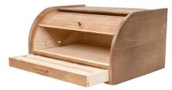 Z-tools Cutie Paine cu Tocator si Sertar, Lemn Brad, 38.5 x 28 x 20 cm (ZLN-1075)