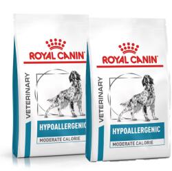 Royal Canin Veterinary ROYAL CANIN Hypoallergén mérsékelten kalóriadús 2x7kg