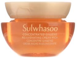 Sulwhasoo Concentrated Ginseng Rejuvenating Arckrém - Rich mini 5ml
