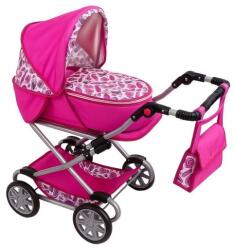 New Baby Babaszekér babáknak 2 az 1-ben New Baby Monika rózsaszín (CAR-59130)