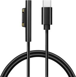 LogiLink CABLU alimentare si date LOGILINK, pt. MS Surface, USB Type-C (T) la MS Surface (T) 90 gr, PD, 1.8m, negru, PA0342 (timbru verde 0.08 lei) (PA0342)