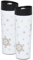 Ambition Art Deco Stars termoszbögre 340 ml nagy hópelyhek (66700)