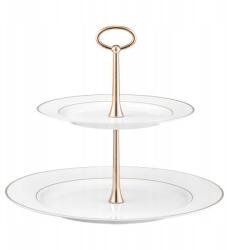 Ambition Tortatálca, Ambition, Porcelán, 23 cm, Fehér/Arany (DJ231659/ALL)