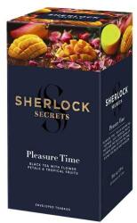 MAY LLc Sherlock Secrets - Pleasure Time, ízesített filteres fekete tea, 39, 6g, 22filter