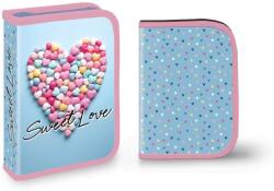 Daemi Beépített tolltartó, 1 cipzárral, 2 toldóhüvelylel, 30 darabos, SWEET LOVE (ROB-YL121)