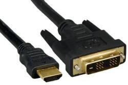  HDMI-DVI összekötő monitor kábel 3m aranyozott (7611990172481) (7611990172481)