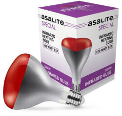 Asalite Infra Izzó Piros R125 E27 100W (ASAL0040)