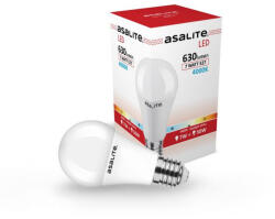 Asalite LED Izzó A60 gömb E27 7W 4000K (630 lumen) (ASAL0047) - ledvonal