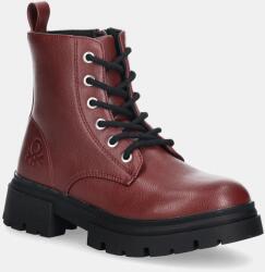 United Colors of Benetton gyerek bakancs - burgundia 36