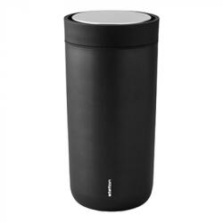 Stelton To Go Click Becher 200ml Termosz - Fekete metál (675-16) (675-16)