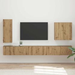 vidaXL Falra szerelhető 6 pcs Artisan tölgy (3408951)