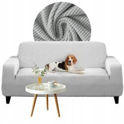 Meble Odnowa Kanapé Huzat, 3 személyes, világos szürke, jacquard (5905080704679)