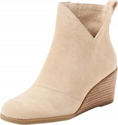 Toms Bézs Bőr Női Bakancs 40-ES Méret (3423)