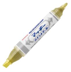 Zebra Lakkfilc ZEBRA arany 8 mm - 2 mm kerek kétvégű heggyel, Mckie Paint Marker Bold Gold