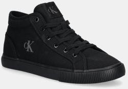 Calvin Klein Jeans sportcipő ESS VULC MID MG CANVAS - fekete Férfi 43 - answear - 23 620 Ft