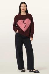 AllSaints Пуловер с вълна AllSaints LUVHEART (W078KC) - answear - 193,61 лв