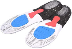 SPOWERTS Ultra Comfort sporttalpbetétek szilikon méhsejtbetéttel, ütéscsillapítással 40 fekete