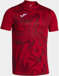 JOMA Lion II férfi sportpóló, piros, XS vörös