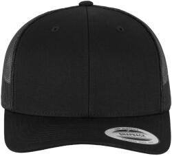 FLEXFIT Unisex felnőtt Retro Trucker sapka fekete