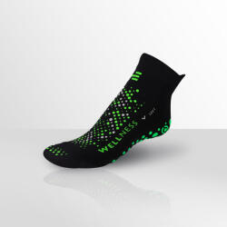 R-EVENGE Wellness zokni Fekete/Zöld. Ideális minden edzőtermi tevékenységhez 34/37 fekete|zöld
