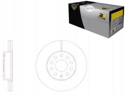 Roadhouse Féktárcsa Szett 2DB 276X23.5MM Első 9-LYUKAS Audi A3 1