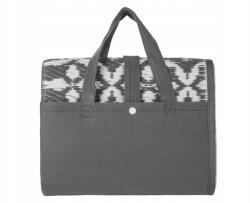 Livarno Strandszőnyeg, piknik takaró, 90×180cm, szürke, hordozó (PLAŻOWY PIKNIKOWY IZOLACJA NA PLAŻĘ KAMIENIE)