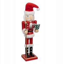 Atmosphera Fa Diótörő Figura, 10×8×38cm, többszínű (191625)