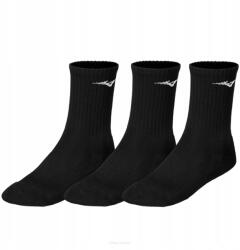 Mizuno Training Socks 3P, fekete, Size L, tenisz zokni, 41/43 (32GX250509)