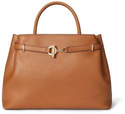 Lauren Ralph Lauren bőr táska - barna Univerzális méret - answear - 186 990 Ft