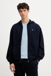 Benetton pamut melegítőfelső - sötétkék M - answear - 20 990 Ft