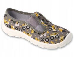 Befado fiú gyerek papucs, szürke, 28-as méret (975X192)