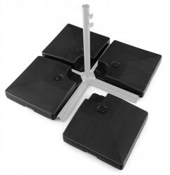 Costway Kerti napernyő tartó szett, 4 db-os, HDPE műanyag (NP10622)