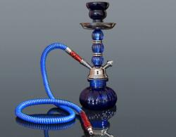 Padonio Hookah kék színű vízipipa - 1 csöves - 28 cm (DM-5-5376)