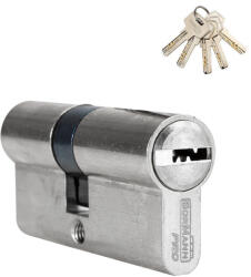 BORMANN Pro sárgaréz zárbetét 54mm (27/27mm) 5 régzés biztonsági kulcsal (BLK1070)