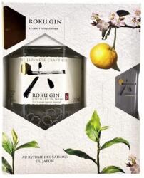Roku Gin ajándékcsomag pohárral DRS (0, 7L / 43%) - goodspirit