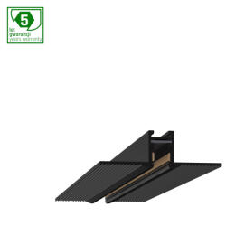 SpectrumLed System Shift Nano - mennyezetbe süllyeszthető sín 2m fekete SpectrumLed (SP WLD80038)