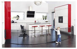  Baby Dan OLAF XXX térrács fekete - 90-350 cm