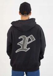 Prosto Fekete Prosto cipzáros kapucnis pulóver Ghotic P, 100% pamut (5907494505330)