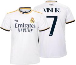 Real Madrid 23-24 prémium hazai szurkolói mez, replika - Vini Jr. 7 - XL fehér