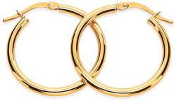 Sima karika fülbevaló 2 cm, sárga arany, 14K IZ31570M