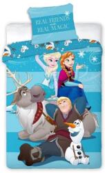 Faro Ágyneműhuzat, Frozen Jégvarázs, Elsa, Anna, Olaf, 140×200cm, 100% pamut (Frozen122)