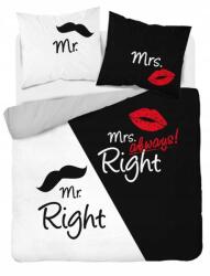 Detexpol Vicces Esküvői Ágyneműhuzat, 220×200cm, 100% pamut, cipzáras rögzítés (4101A 220)